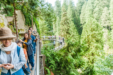 Da Vancouver: Grouse Mountain e Capilano Suspension Bridge