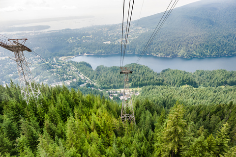 Von Vancouver aus: Grouse Mountain und Capilano-Hängebrücke