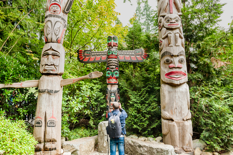 Från Vancouver: Grouse Mountain och Capilano hängbro