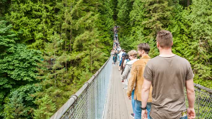 grouse mountain and capilano suspension bridge