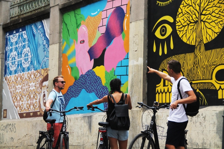 Madryt: wycieczka rowerowa street art