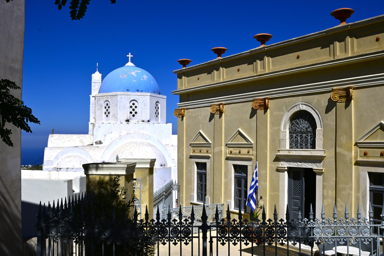 Santorin: Pyrgos und Megalochori Dörfer mit Weinverkostung