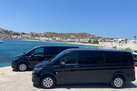 Mykonos Privé Vervoer: Vanaf jouw villa in Principote