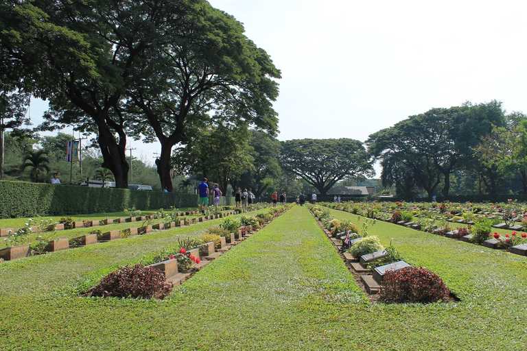 Ab Bangkok: Historische Tagestour zum Fluss KwaiTour ohne Hotelabholung