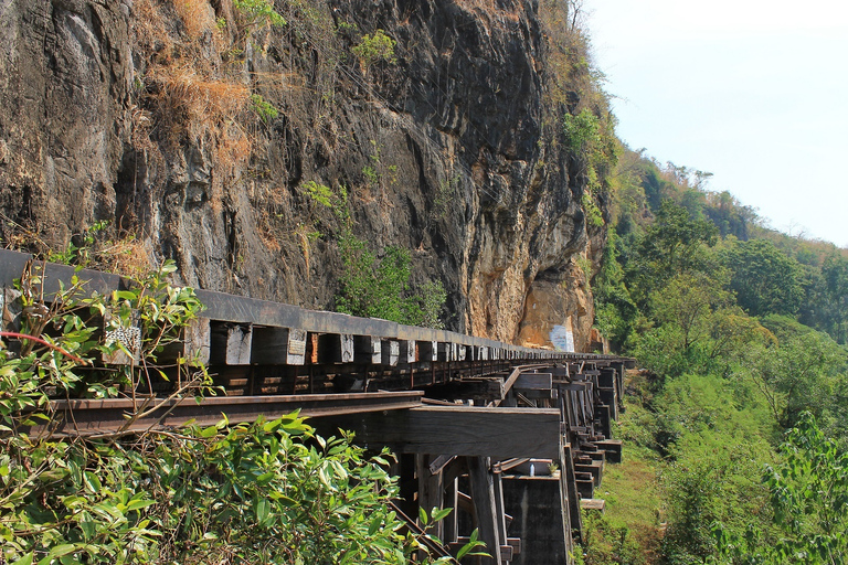 From Bangkok: Historical Day Tour to River Kwai Tour without Hotel Pickup