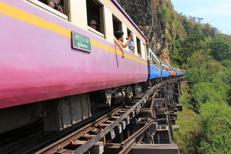 From Bangkok: Historical Day Tour to River Kwai Tour without Hotel Pickup