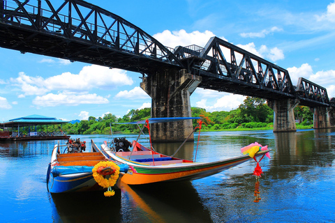 From Bangkok: Historical Day Tour to River Kwai Tour without Hotel Pickup