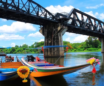 Fra Bangkok: Dagstur til elven Kwai med historieomvisning