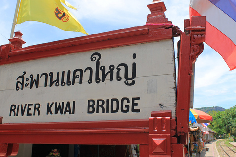 From Bangkok: Historical Day Tour to River Kwai Tour without Hotel Pickup