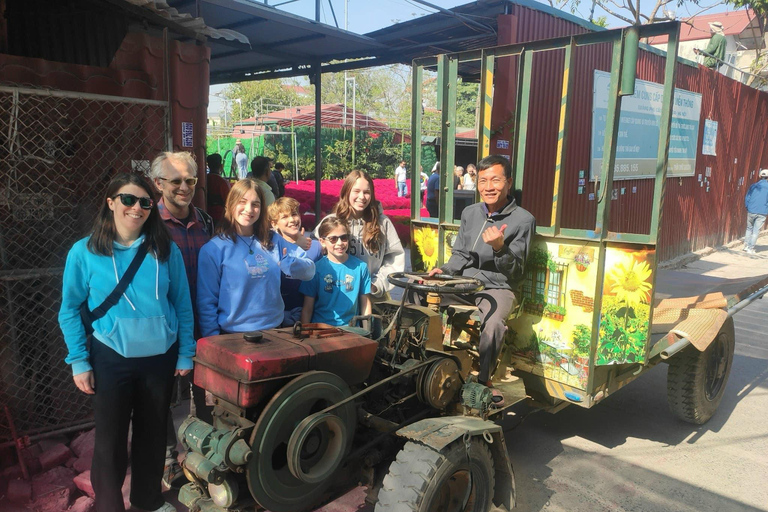 Hanoi: Incense Village, Conical Hat, Lacquer Art-SMALL GROUP PRIVATE Half Day- Incense Village- Hat Village- Train Street