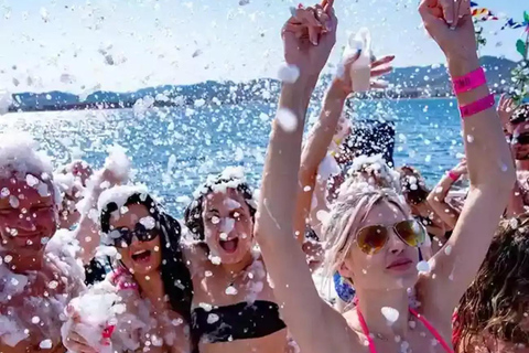 Bodrum: Pirate Party Boat with Lunch & Swim Stops Pirate Party Boat with Lunch & Hotel Transfers