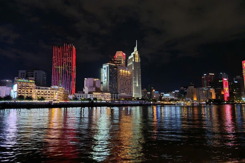 Saigon after dark: River Dinner & Live Music by Cruise Cruise without Transfer and Guide