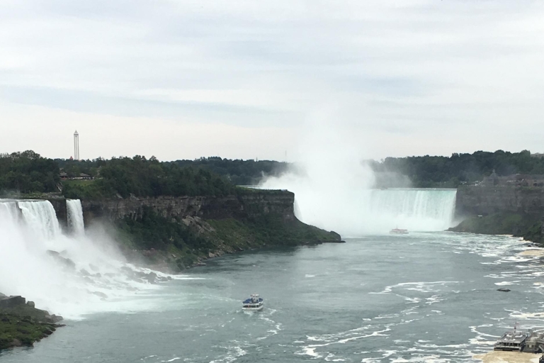 Niagara Falls, VS: Goat Island en optioneel Maid of the MistAlleen rondleiding van 1 uur
