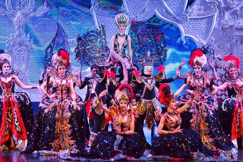 Phuket : Simon Cabaret Show Billet d'entrée avec transfertBillet VIP, transferts aller-retour : Patong et Kalim