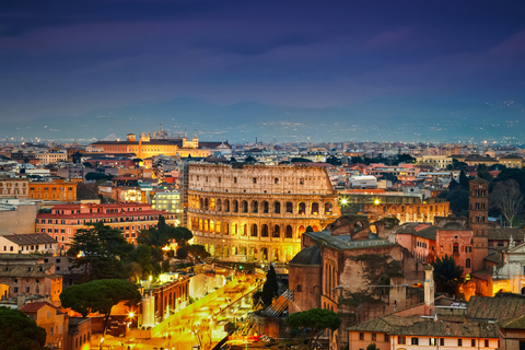 Colosseum by Evening Guided Tour with Optional Arena Access Colosseum & Arena Floor - Semi Private Tour up to 10 People