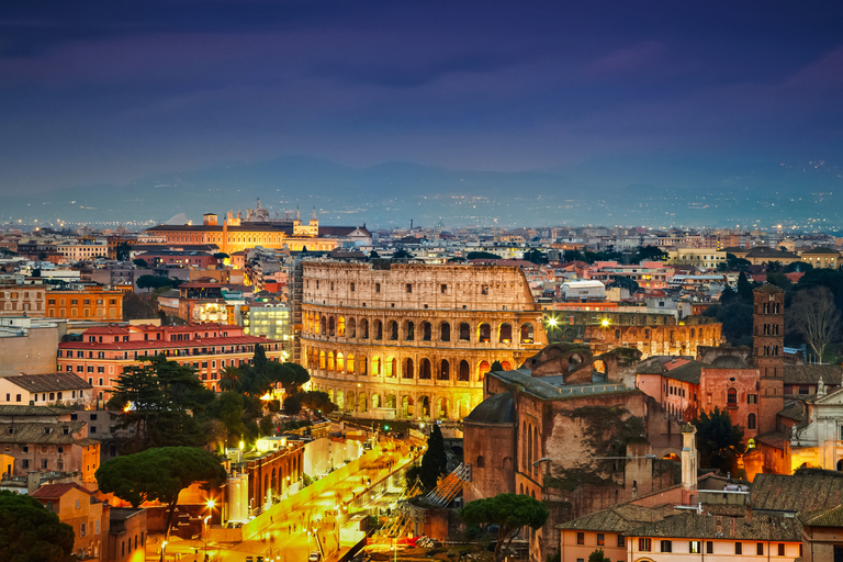 Colosseum by Evening Guided Tour with Optional Arena Access Colosseum & Arena Floor - Semi Private Tour up to 10 People