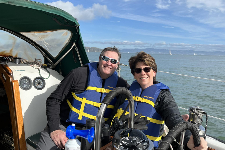 2 heures - Expérience de navigation SUNSET sur la baie de San Francisco