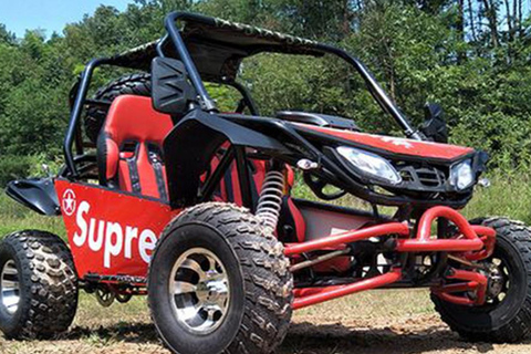 Vang Vieng : montgolfières et paysage de karting