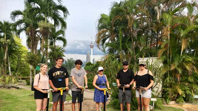 kuala lumpur lake gardens nature tour by segway