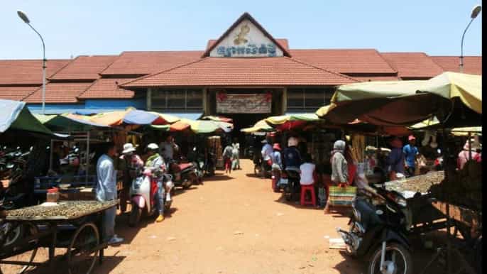 siem reap morning local market and pagoda private tour