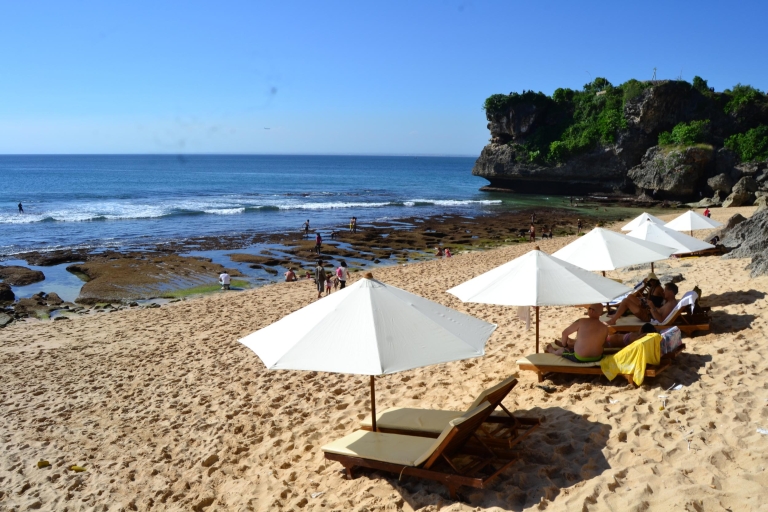 Bali en 1 día: playas de arena blanca y tour al atardecer