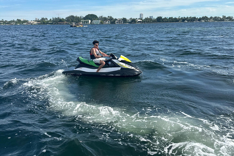 Miami Beach Jetskis + Free Boat Ride 1 Jetski 1 Person 1 Hour + Free Boat Ride $60 Due @ Check-In