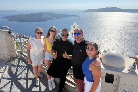 Santorini Private Customizable Land Tοur with Local Driver Santorini Private Land Tour With Local Driver
