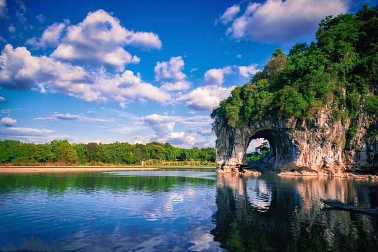 Guilin Afternoon: Reed Flute Cave, Elephant Hill, Night Tour