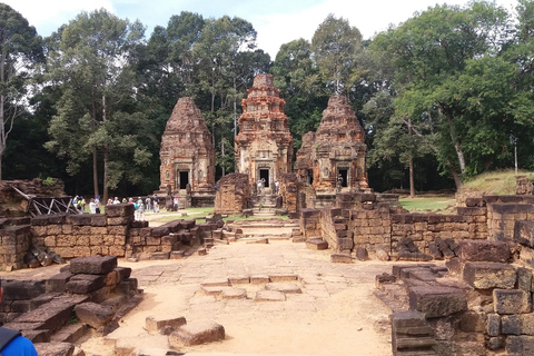 Dia inteiro no Grupo Rolous e Angkor Wat com vista para o pôr do solDia inteiro no Grupo Rolous e Angkor Wat com vista do pôr do sol