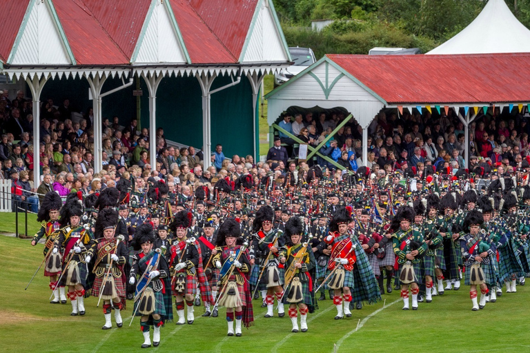 Dagtocht Schotse Hooglandse Spelen vanuit EdinburghDagtour Schotse Highland Games vanuit Edinburgh