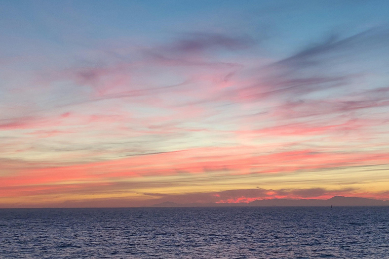 Meer-Sonnenuntergang-Erlebnis