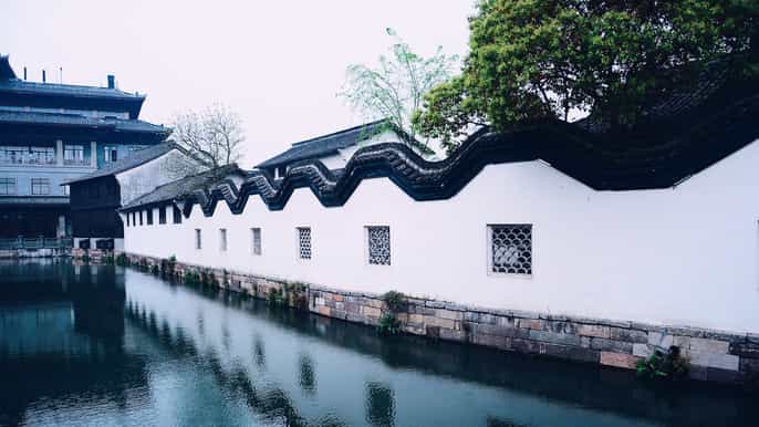 from hangzhou fullday wuzhen image water town group tour