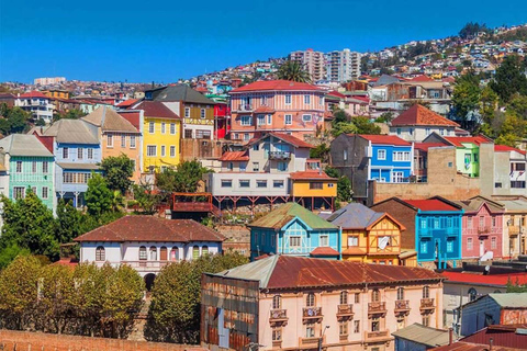 Santiago: Ganztägige Tagestour Valparaiso und Vina del Mar