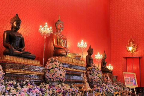 Wat Pho, Wat Arun e Wat Hong Rattanaram Tour Privado