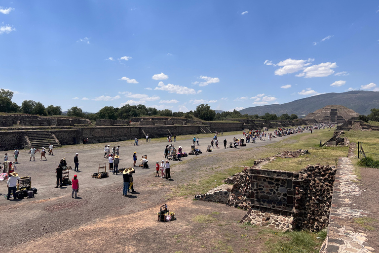 Pyramiden von Teotihuacan: private Tour ab Mexiko-Stadt