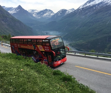 Geiranger: City Sightseeing Hop-On Hop-Off Bus Tour