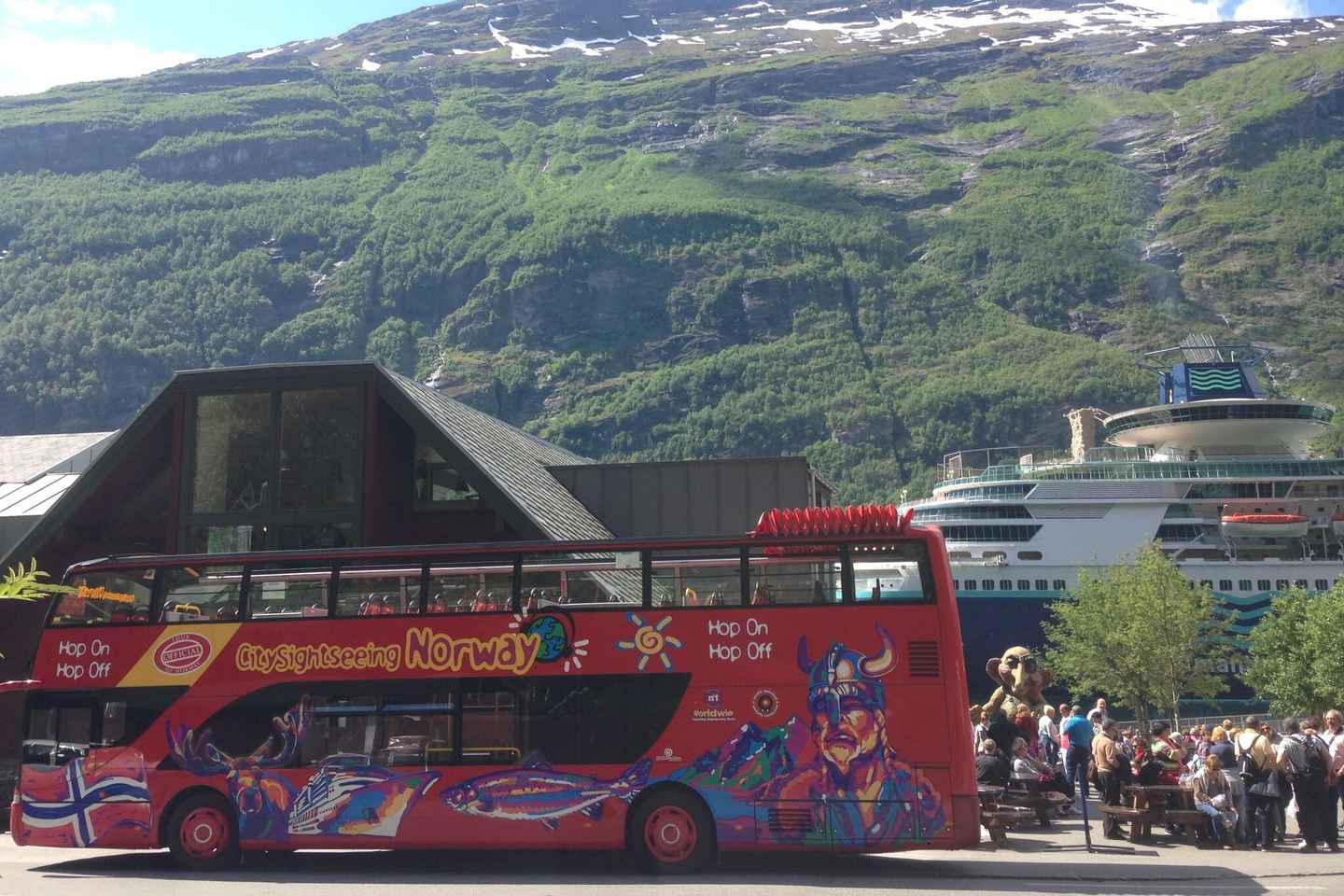 Geiranger: City Sightseeing Hop-On Hop-Off Bus Tour