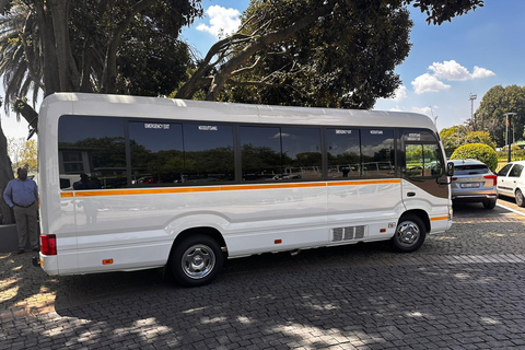 Seamless Airport Shuttle: OR Tambo to Melrose Arch