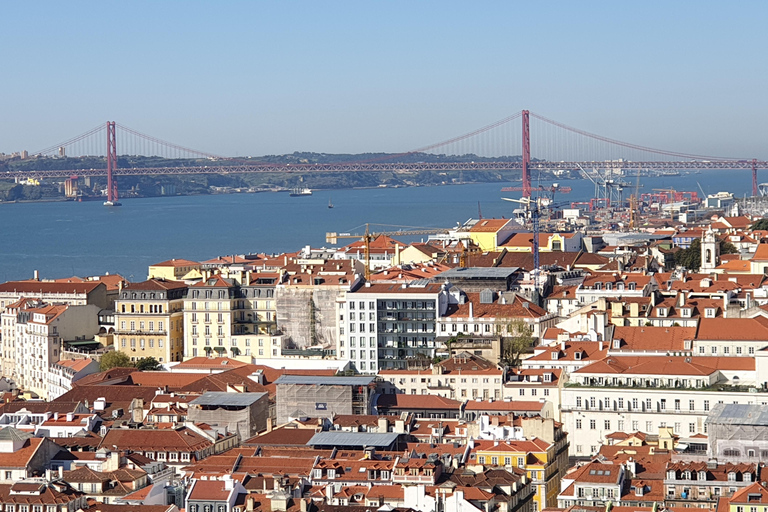 LISBONNE : VUE DE LUXE DEPUIS LES HAUTEURS - VISITE D&#039;UNE JOUNÉE EN VOITURE