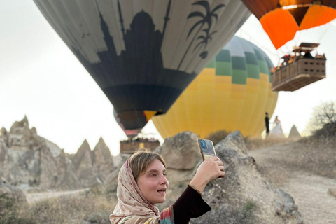 Kappadokien HeißluftballonfahrtKappadokien Heißluftballonfahrt mit Transfer