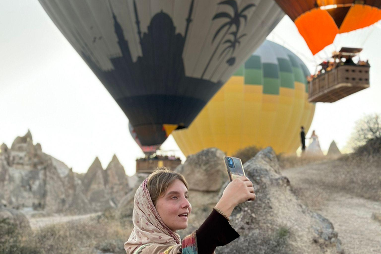 Kappadokien HeißluftballonfahrtKappadokien Heißluftballonfahrt mit Transfer