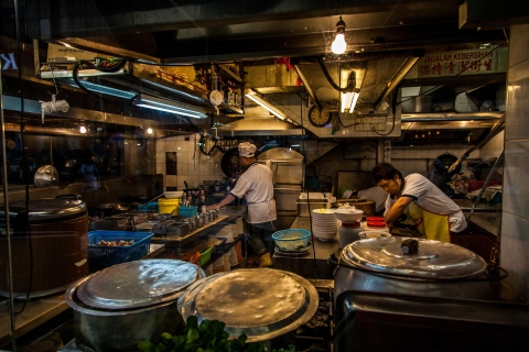 Kuala Lumpur: wieczorna wycieczka kulinarna na rowerze