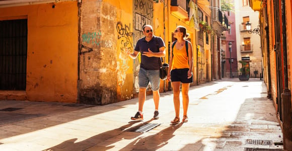 Valencia: 1,5-stündige private Kick-Start-Tour mit einem Einheimischen