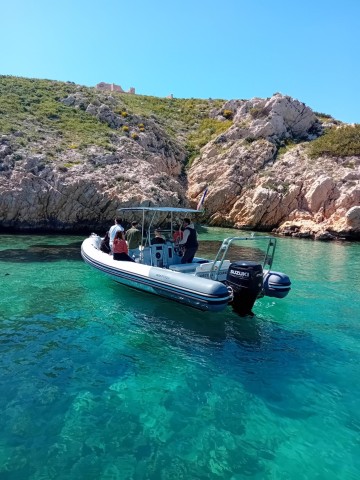 Visit Marseille Calanques Côte Bleue Marine Park Boat Cruise in Marsella