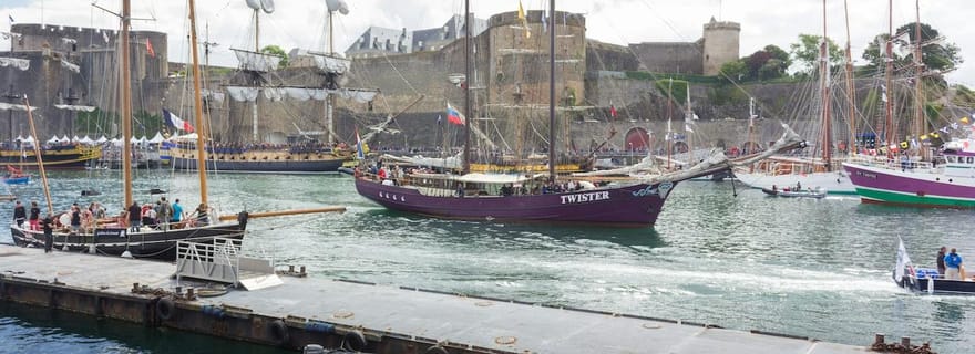 Brest : Visite à pied historique avec balade en téléphérique