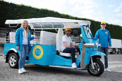 Paris: Private City Tour by Electric Tuk-Tuk