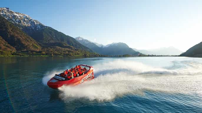 interlaken 75–minute scenic thrilling jet boat ride