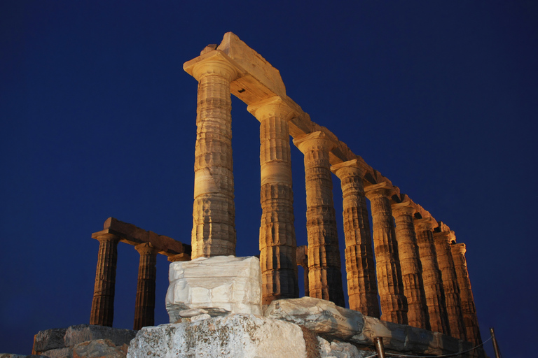 Kap Sounion med guidad tur till Poseidons tempelTurné på engelska