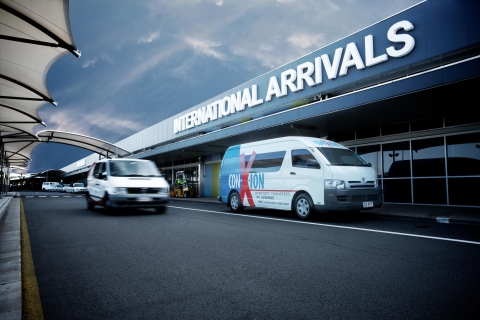 Brisbane Airport: gedeelde transfer naar Gold CoastBrisbane Airport naar Gold Coast: Sanctuary Cove naar Coolangata