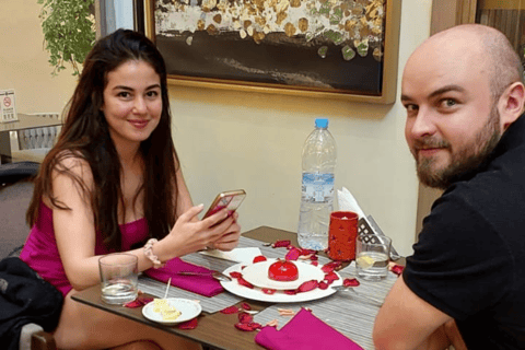 Dîner dans un restaurant marocain avec prise en charge